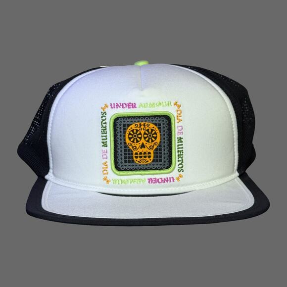 Under Armour Launch Day of the Dead Snapback Cap Unisex NWT 1386664-100 - Picture 1 of 8